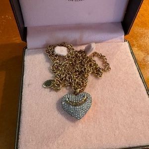 Vintage Juicy Couture Heart 💜 Necklace